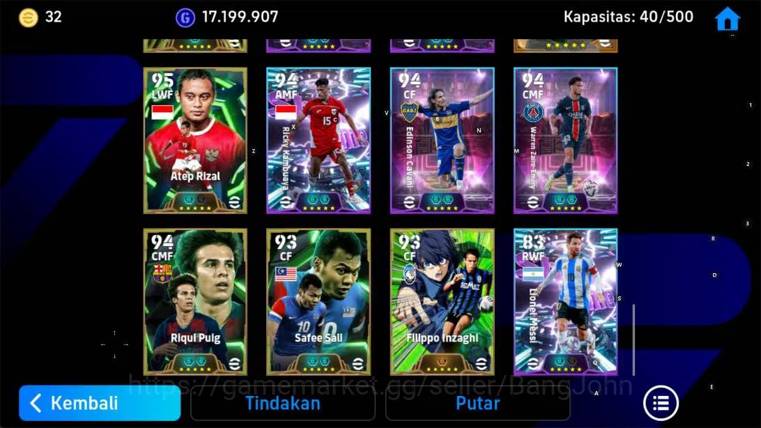 eFootball Accounts Android|power 3172 | epic zico, showtime SCOTT mct image 6