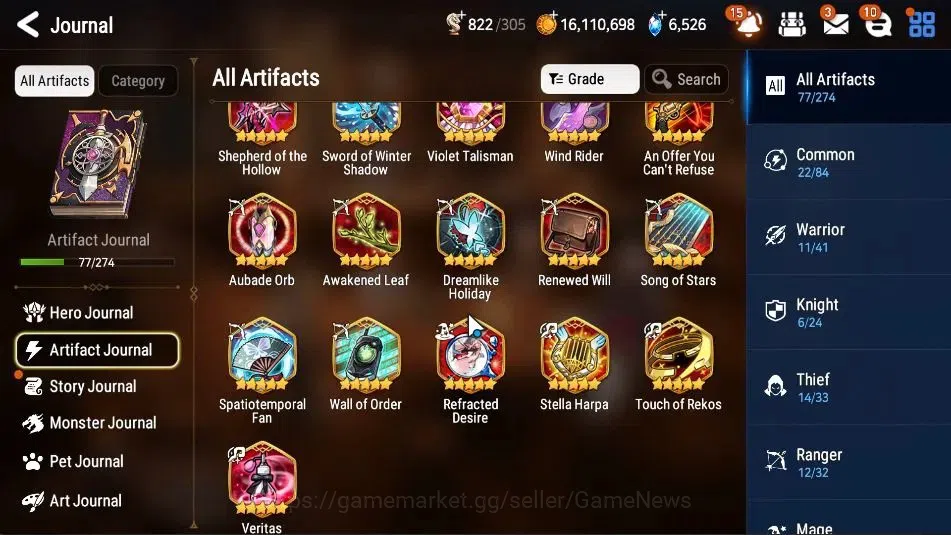 Epic Seven Accounts High-End GLOBAL UnVerif|16 ML(Schol Nurse Yulha,RnL,ZIO,Harseti,Etc)+PByblis,Abys Fumyr,Estele,rinak|TOP 10