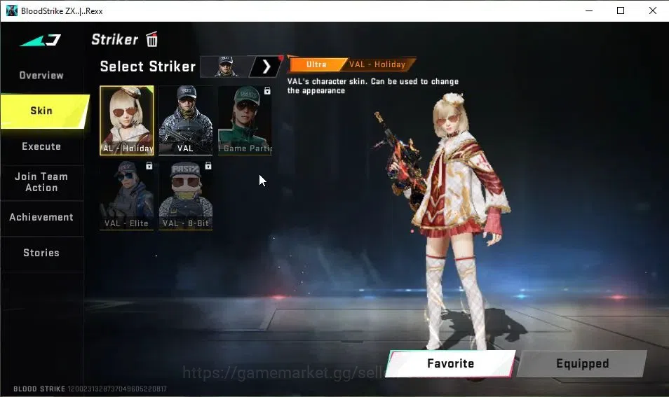Blood Strike Accounts ASIA|22 ULTRA[NACHO,ETHAN,ZERO,Spear,M1887,AUG,M4A image 12