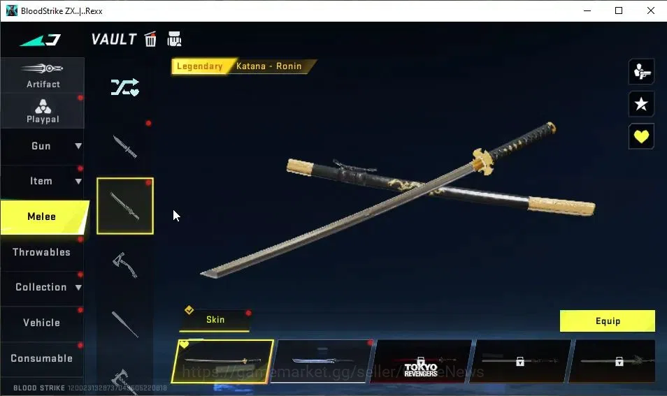 Blood Strike Accounts ASIA|22 ULTRA[NACHO,ETHAN,ZERO,Spear,M1887,AUG,M4A image 16