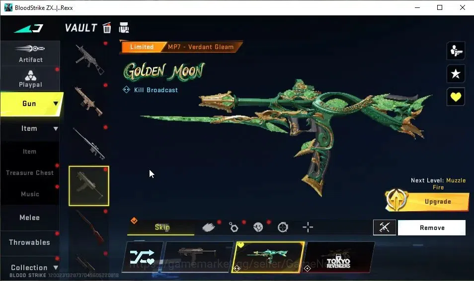Blood Strike Accounts ASIA|22 ULTRA[NACHO,ETHAN,ZERO,Spear,M1887,AUG,M4A image 17
