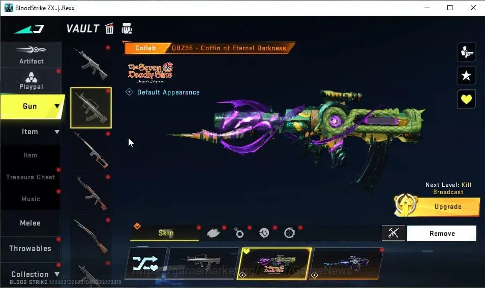 Blood Strike Accounts ASIA|22 ULTRA[NACHO,ETHAN,ZERO,Spear,M1887,AUG,M4A image 19
