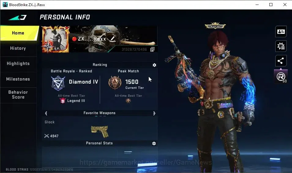Blood Strike Accounts ASIA|22 ULTRA[NACHO,ETHAN,ZERO,Spear,M1887,AUG,M4A image 2