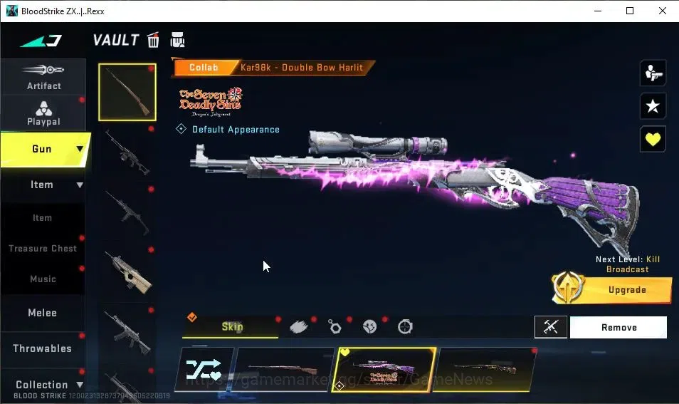 Blood Strike Accounts ASIA|22 ULTRA[NACHO,ETHAN,ZERO,Spear,M1887,AUG,M4A image 20