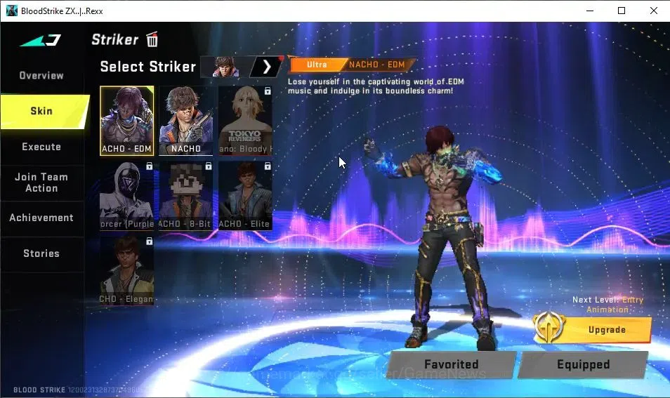 Blood Strike Accounts ASIA|22 ULTRA[NACHO,ETHAN,ZERO,Spear,M1887,AUG,M4A image 3