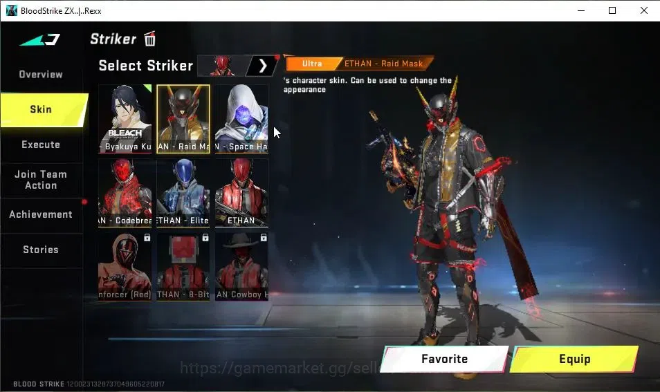 Blood Strike Accounts ASIA|22 ULTRA[NACHO,ETHAN,ZERO,Spear,M1887,AUG,M4A image 6