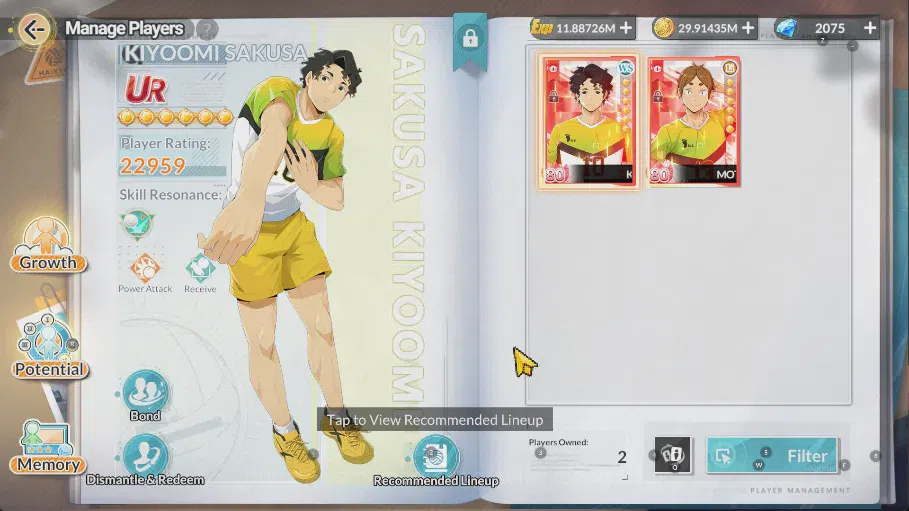 HAIKYU!! FLY HIGH Accounts SEA Lv54| 6SP | 2k DM |[OikawaR1, KunumiR1, Kotaro image 20