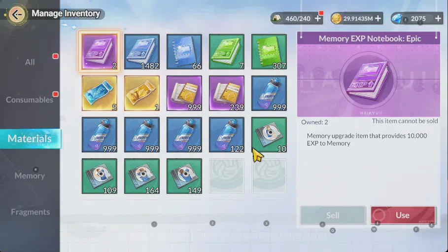 HAIKYU!! FLY HIGH Accounts SEA Lv54| 6SP | 2k DM |[OikawaR1, KunumiR1, Kotaro image 7