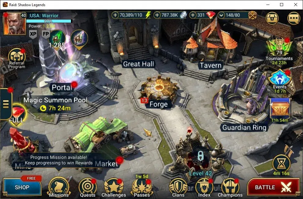 Raid: Shadow Legends Accounts Mid-Game Lv40 1,2M Power|2 Mythic(Arbais,Androc)|25 1
