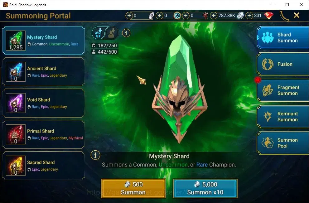Raid: Shadow Legends Accounts Mid-Game Lv40 1,2M Power|2 Mythic(Arbais,Androc)|25 18