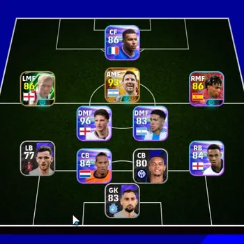 eFootball Accounts Mid-Tier Android|Power 2548|Big Time Lionel Messi '26|Epic Paul Scholes|3 Show Time Lionel Messi,Lamine