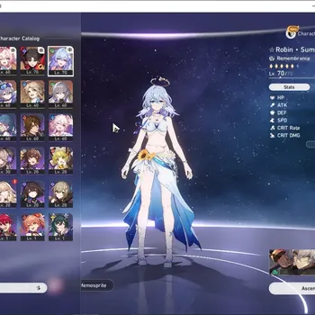 Honkai Star Rail Accounts Others Asia|TL 60|4 Limited|Robin Summeretto,Rin Tohsaka,Hyacine,Archer|Amphoreus|Female MC|Take