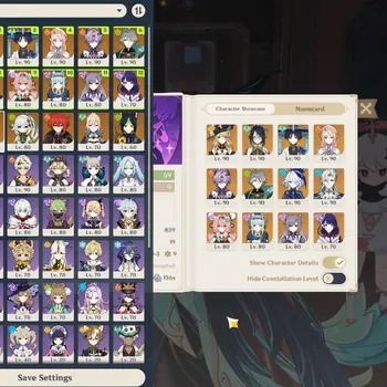 Genshin Impact Accounts Others ASIA|AR 59|Bonus HSR|Rate On|13 Limited
