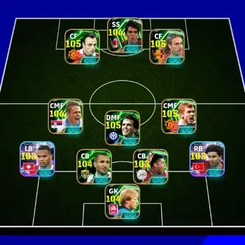 eFootball Accounts Legends & Iconic Players Android|PW 3229|Mohamed Salah Show T,Epic kaka + batistuta + Scoles + berbatov