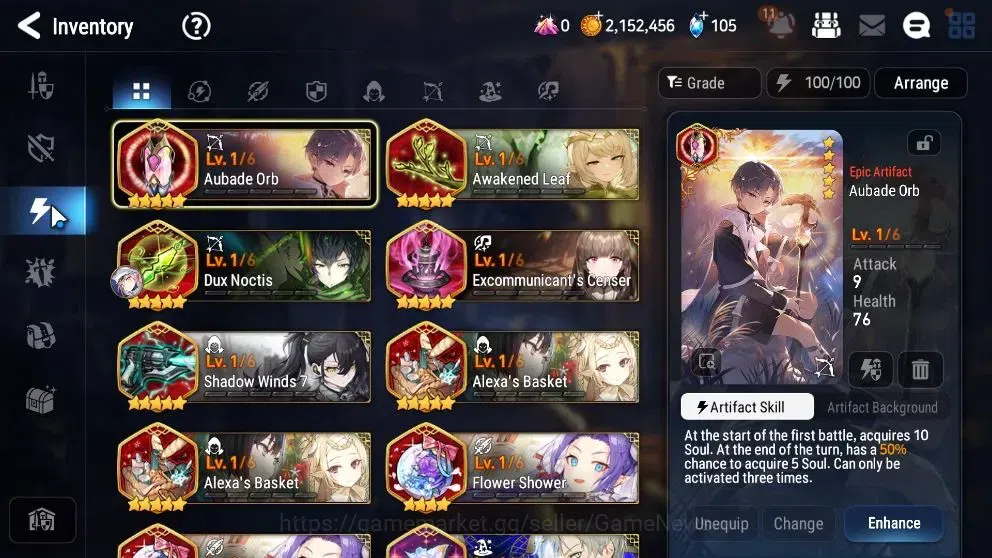 Epic Seven Accounts Starter GLOBAL UnVerif|New Era|3 ML (NC Landy,LQ Charlotte,etc)+Tenebria,Tamarine,Fenne,Fenris,etc|7,9k 15