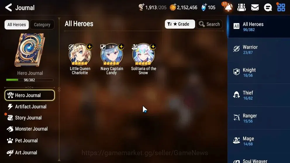 Epic Seven Accounts Starter GLOBAL UnVerif|New Era|3 ML (NC Landy,LQ Charlotte,etc)+Tenebria,Tamarine,Fenne,Fenris,etc|7,9k 6