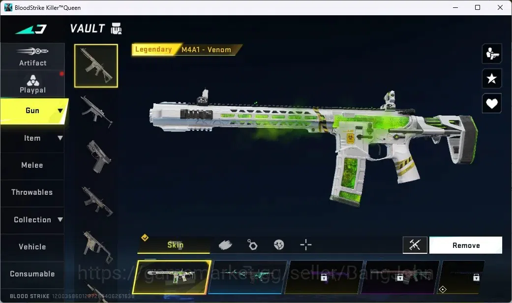 Blood Strike Accounts ASIA | 1 ETERNAL GUN: Desert Eagle - Scorpius | 1  image 2