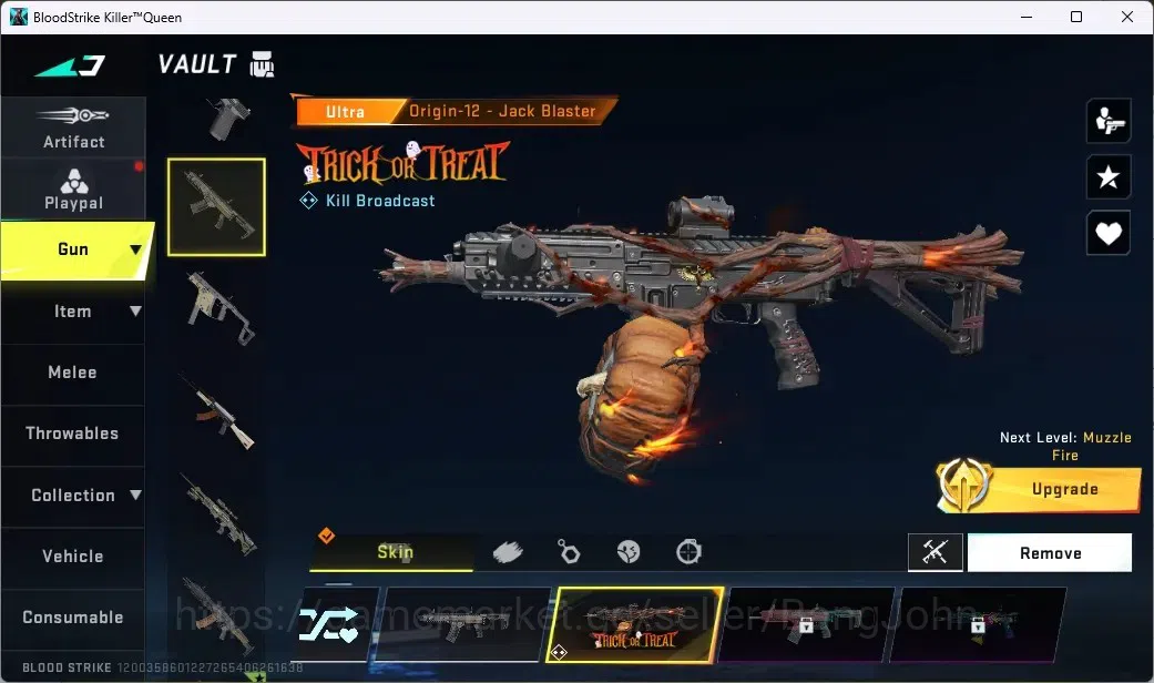 Blood Strike Accounts ASIA | 1 ETERNAL GUN: Desert Eagle - Scorpius | 1  image 3
