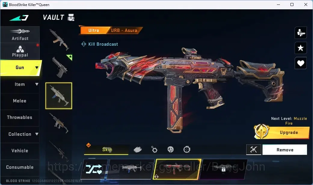 Blood Strike Accounts ASIA | 1 ETERNAL GUN: Desert Eagle - Scorpius | 1  image 5