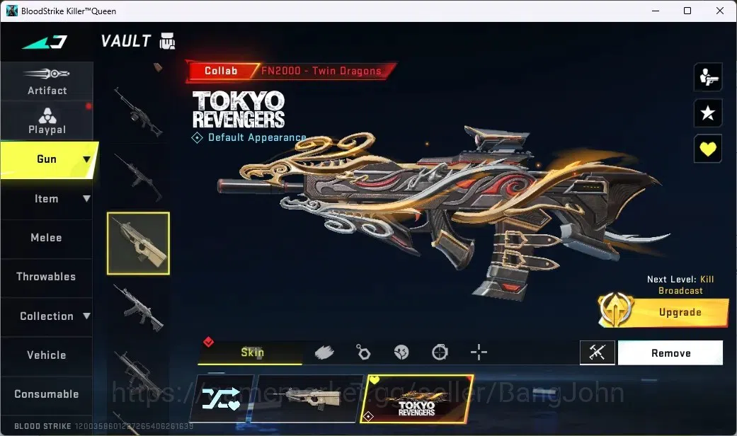 Blood Strike Accounts ASIA | 1 ETERNAL GUN: Desert Eagle - Scorpius | 1  image 7