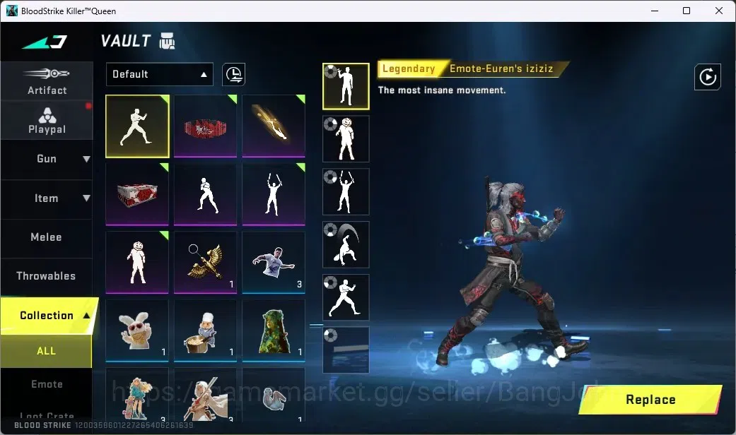 Blood Strike Accounts ASIA | 1 ETERNAL GUN: Desert Eagle - Scorpius | 1  image 8