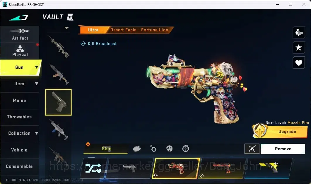 Blood Strike Accounts ASIA | COLLAB GUNS (3 7DS, 3 AOT, 2 EVANGELION)|19 image 10