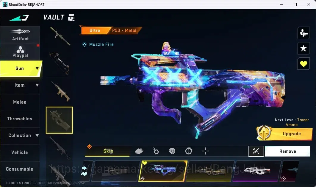 Blood Strike Accounts ASIA | COLLAB GUNS (3 7DS, 3 AOT, 2 EVANGELION)|19 image 17