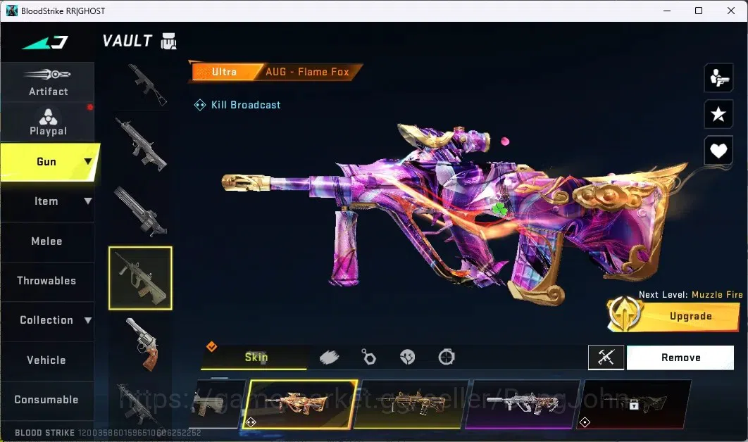 Blood Strike Accounts ASIA | COLLAB GUNS (3 7DS, 3 AOT, 2 EVANGELION)|19 image 19