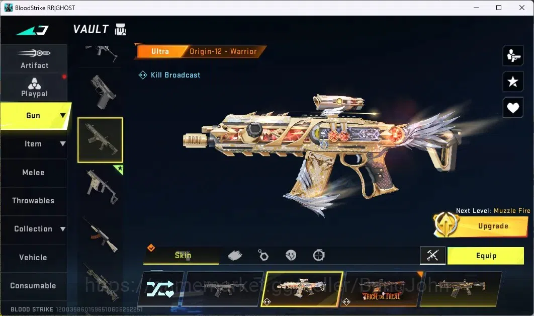 Blood Strike Accounts ASIA | COLLAB GUNS (3 7DS, 3 AOT, 2 EVANGELION)|19 image 5