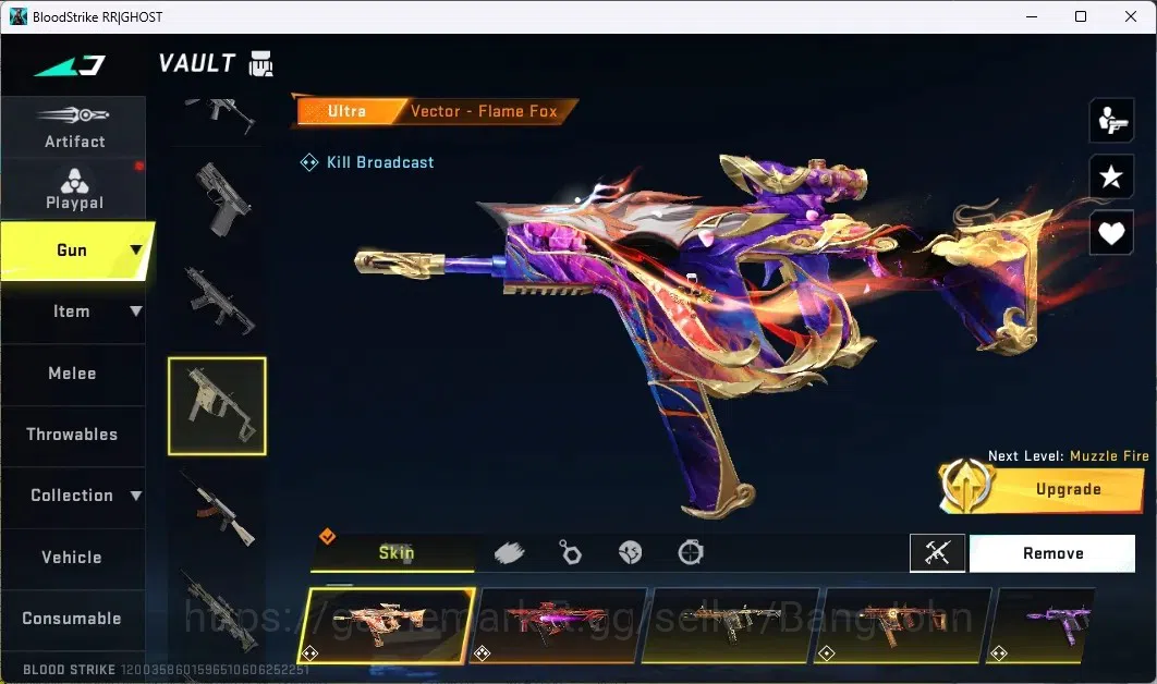 Blood Strike Accounts ASIA | COLLAB GUNS (3 7DS, 3 AOT, 2 EVANGELION)|19 image 6