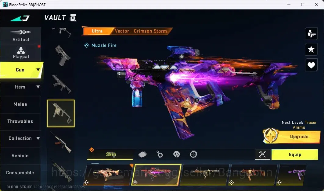 Blood Strike Accounts ASIA | COLLAB GUNS (3 7DS, 3 AOT, 2 EVANGELION)|19 image 7
