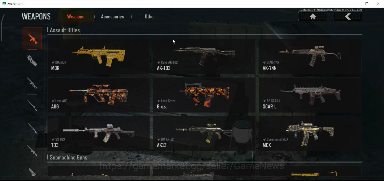 Arena Breakout Accounts MOBILE Lv30|SV 21,6M|AK 74N,SS SCARL,SS T03,AK12 G image 11