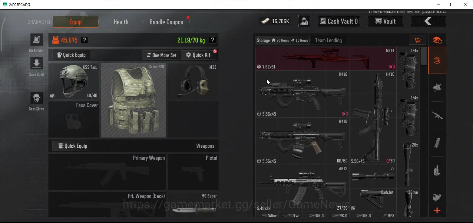 Arena Breakout Accounts MOBILE Lv30|SV 21,6M|AK 74N,SS SCARL,SS T03,AK12 G image 13