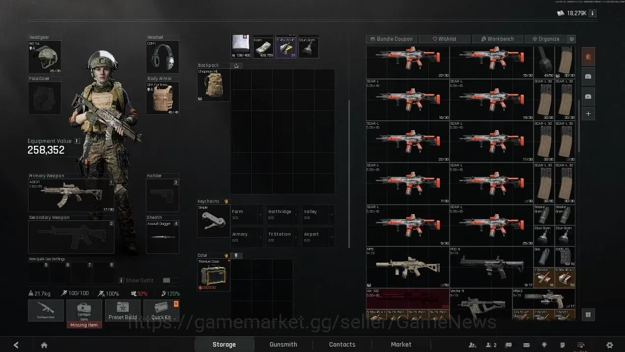Arena Breakout: Infinite Accounts ABI|Lv30|SV 53M Koen 19M|Ready Forbidden - Skin Suit (Hunting Suit, Militia Suit)Many 10