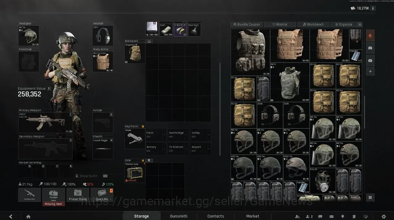 Arena Breakout: Infinite Accounts ABI|Lv30|SV 53M Koen 19M|Ready Forbidden - Skin Suit (Hunting Suit, Militia Suit)Many 9