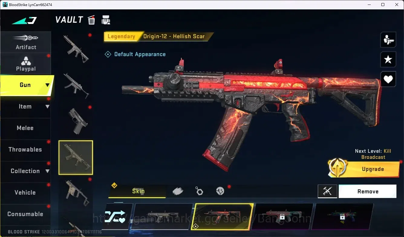 Blood Strike Accounts ASIA|Collab Gun MCX - EVA-00|3 Legendary Gun|Colla image 2