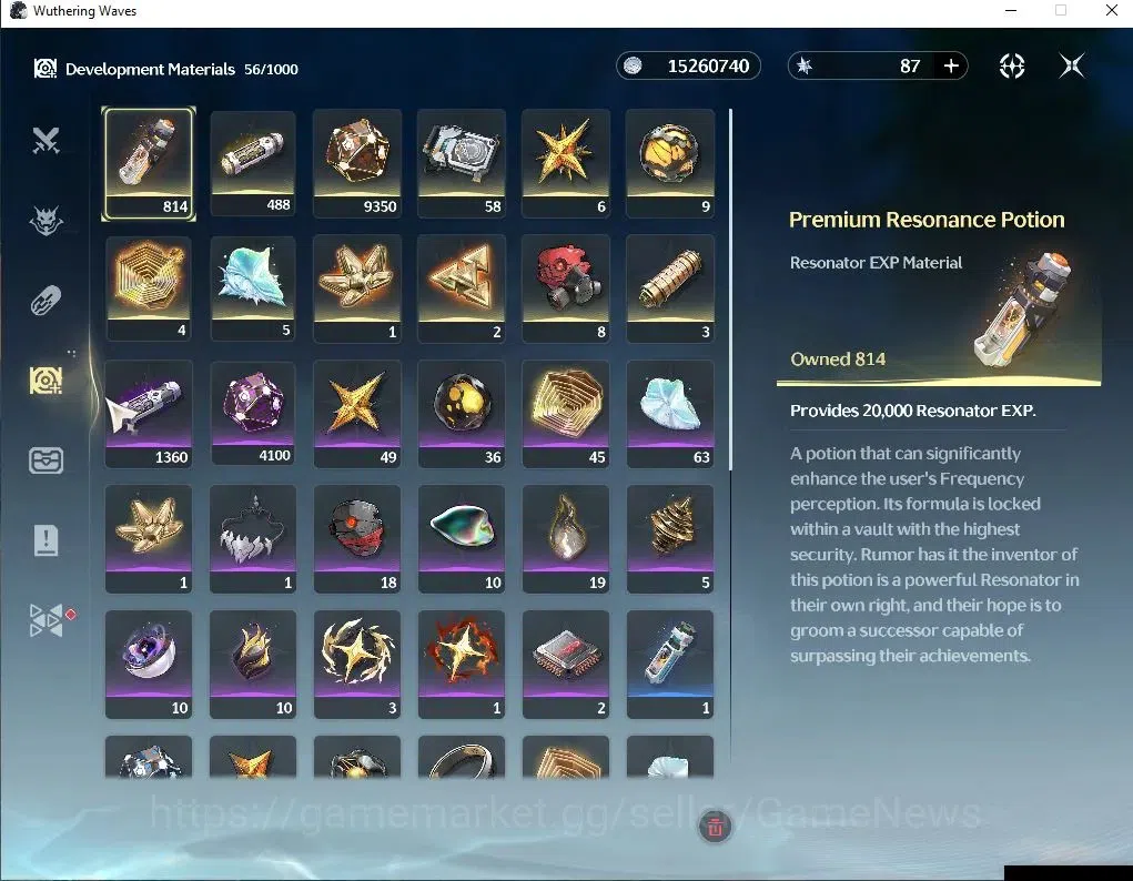 Wuthering Waves Accounts EU|TL 51|2 Limited|Lucy R6+Sign,Rebecca|27 Radiant image 7