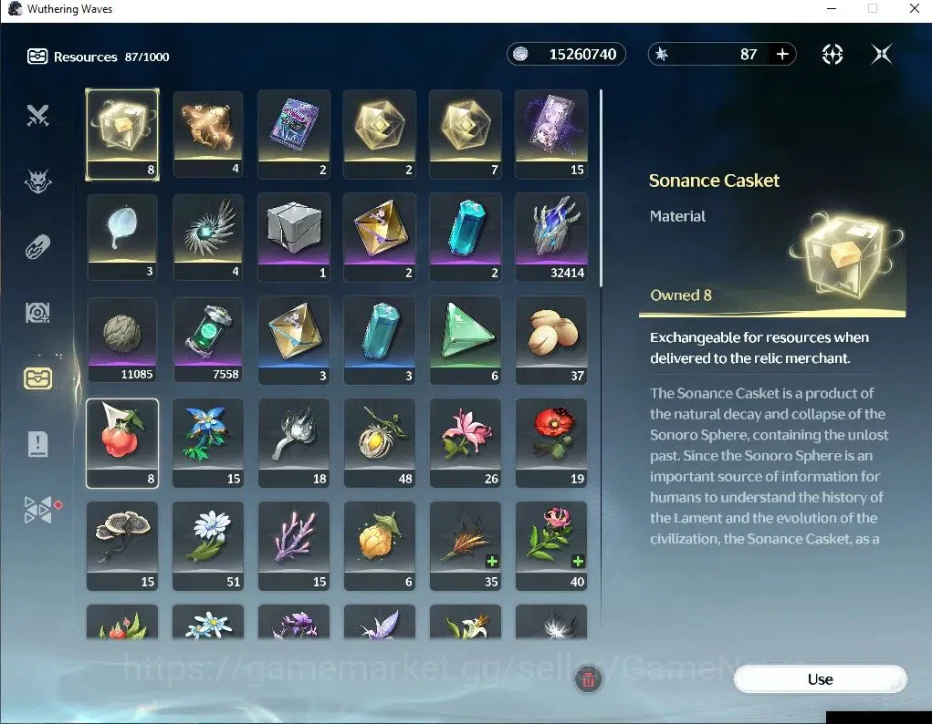 Wuthering Waves Accounts EU|TL 51|2 Limited|Lucy R6+Sign,Rebecca|27 Radiant image 8