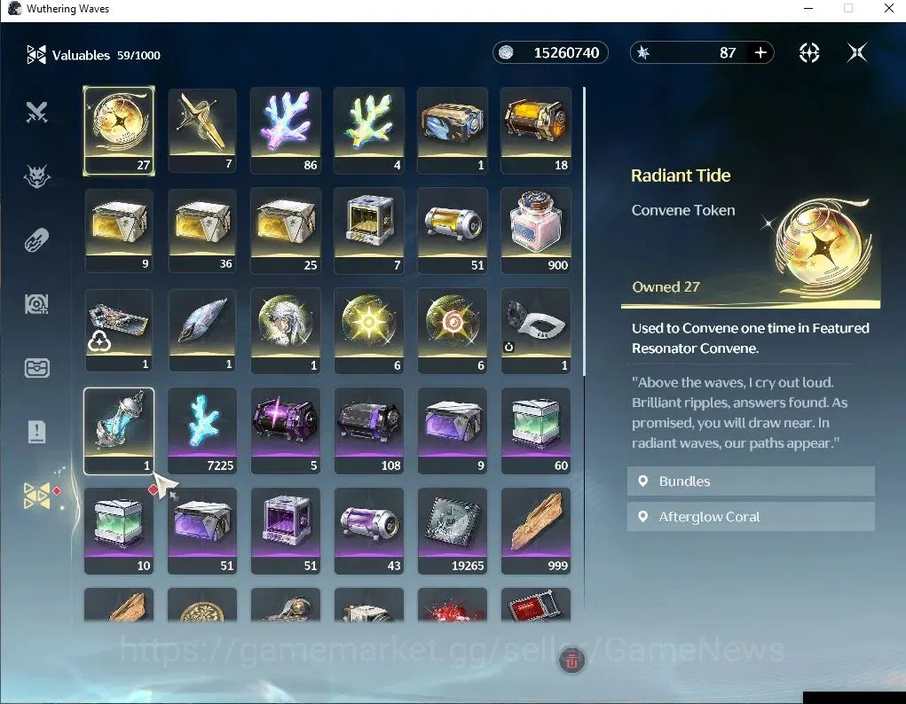 Wuthering Waves Accounts EU|TL 51|2 Limited|Lucy R6+Sign,Rebecca|27 Radiant image 9