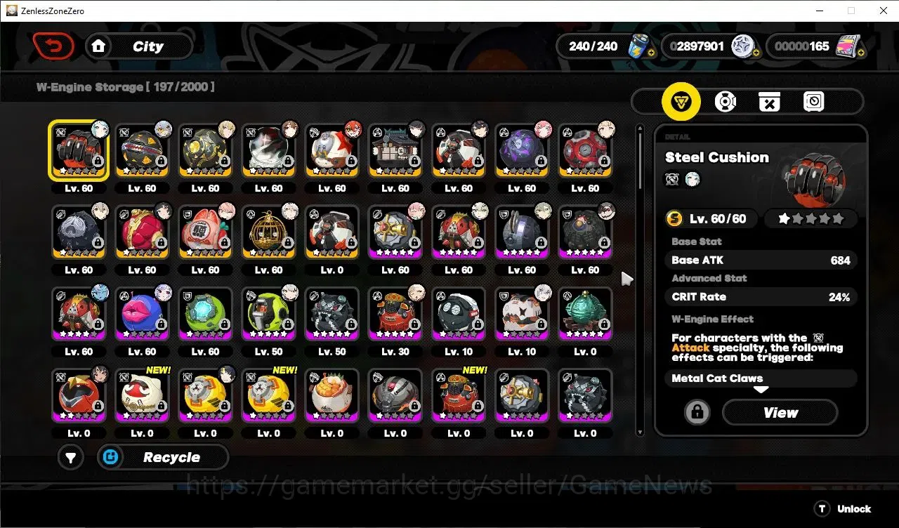 Zenless Zone Zero Accounts ASIA IK 60|13 Limit+8 Sign+3 VH[(ShunguangM2,Miyab image 12