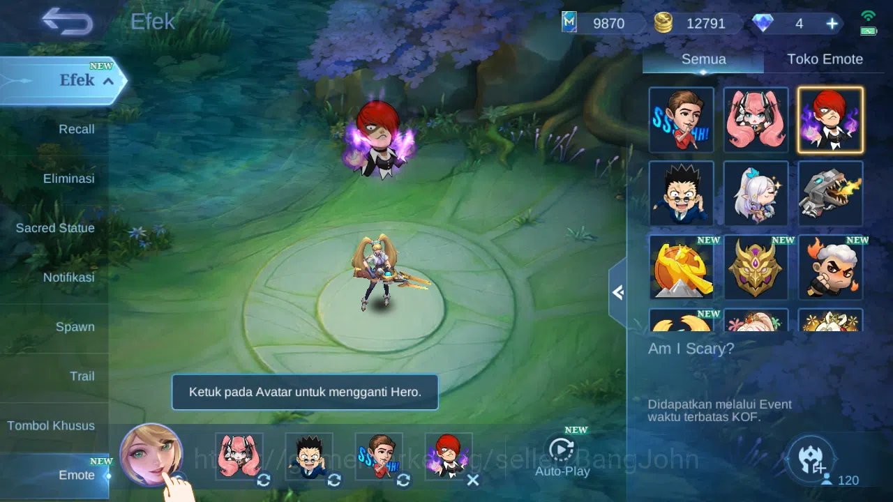 Mobile Legends: Bang Bang Accounts Hero 60 Skin 145 | CC Natalia | Lunar Change | Cre image 12