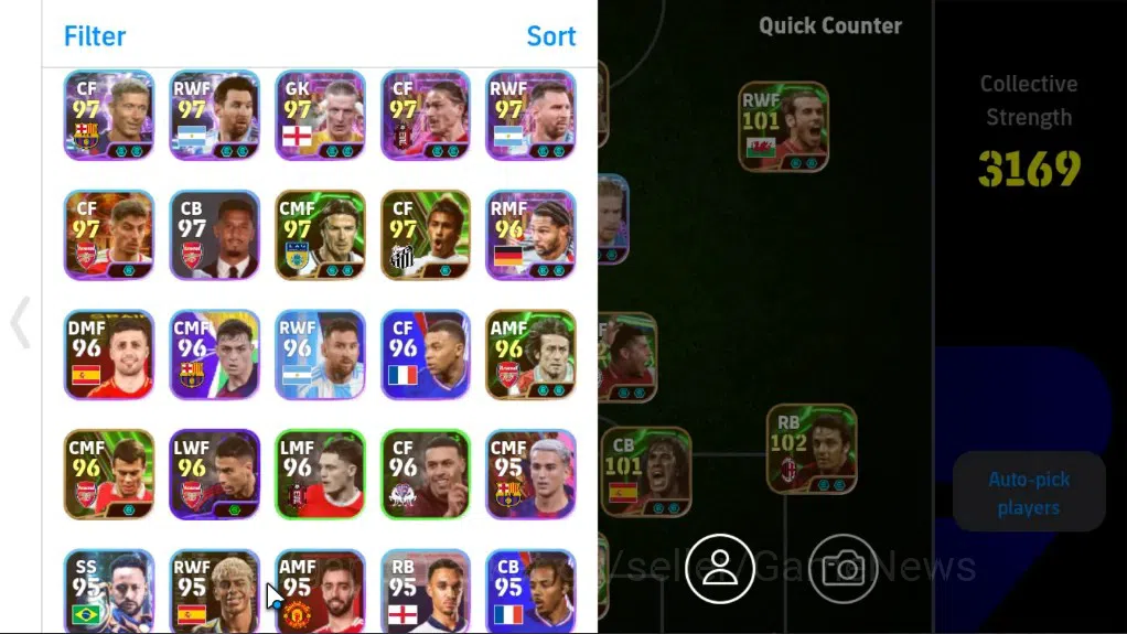 eFootball Accounts Legends & Iconic Players Android|BigTime NeymarJr MSN,26 Epic 2