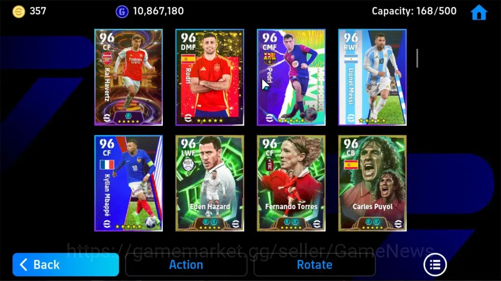 eFootball Accounts Legends & Iconic Players Android|BigTime NeymarJr MSN,26 Epic 7