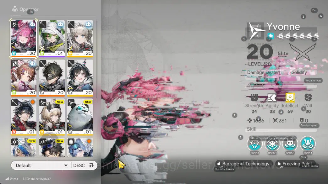 Arknights: Endfield Accounts Asia Lv 8|2 SSR [(Ardelia])+Sign,Yvonne| Starter | image 2