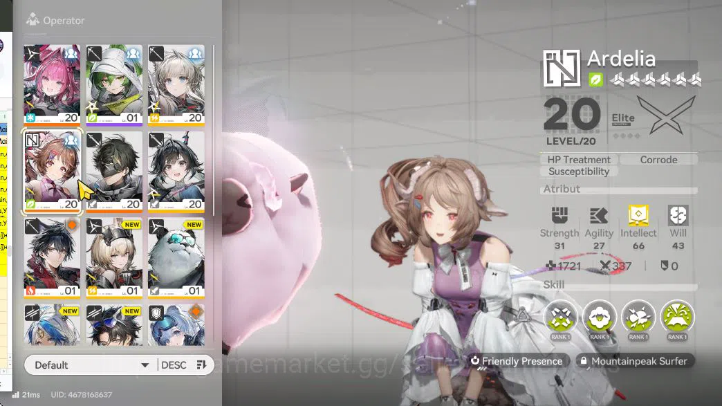 Arknights: Endfield Accounts Asia Lv 8|2 SSR [(Ardelia])+Sign,Yvonne| Starter | image 3