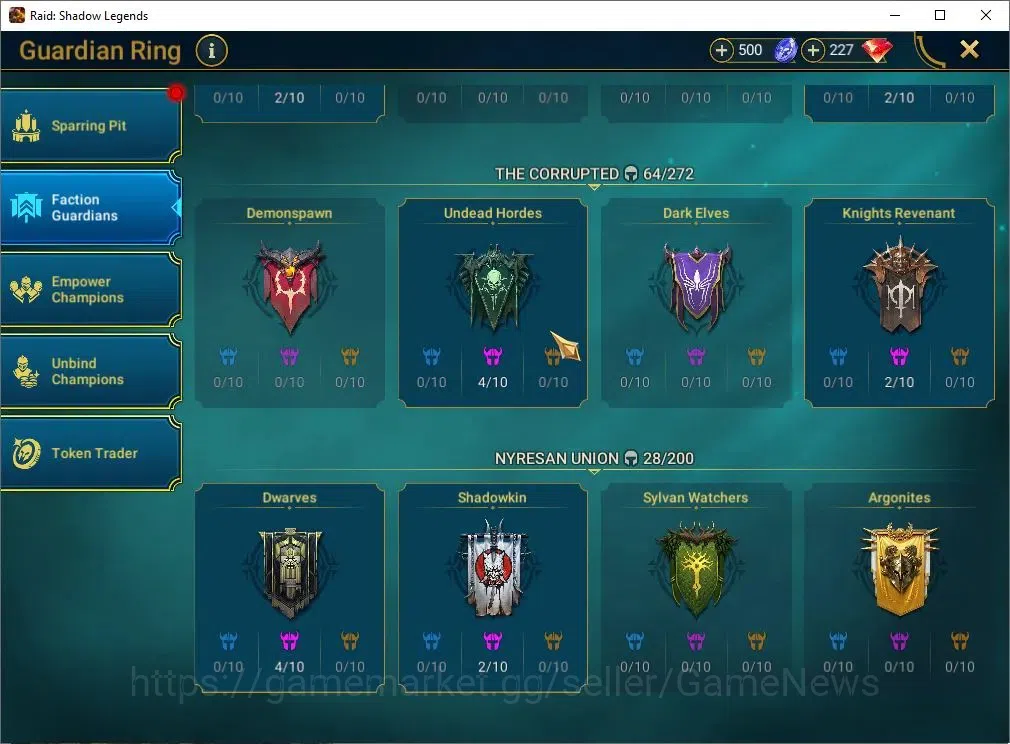 Raid: Shadow Legends Accounts Lv 57|1M Power|25 Legend(Combo 2 Assasins,2 Skelto image 12