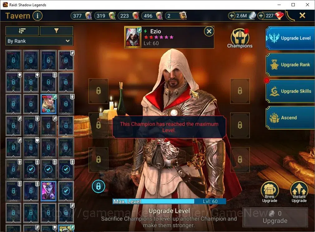 Raid: Shadow Legends Accounts Lv 57|1M Power|25 Legend(Combo 2 Assasins,2 Skelto image 15