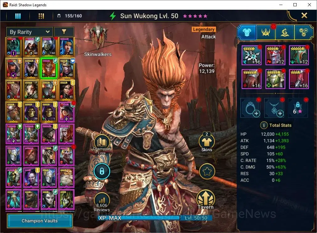 Raid: Shadow Legends Accounts Lv 57|1M Power|25 Legend(Combo 2 Assasins,2 Skelto image 8