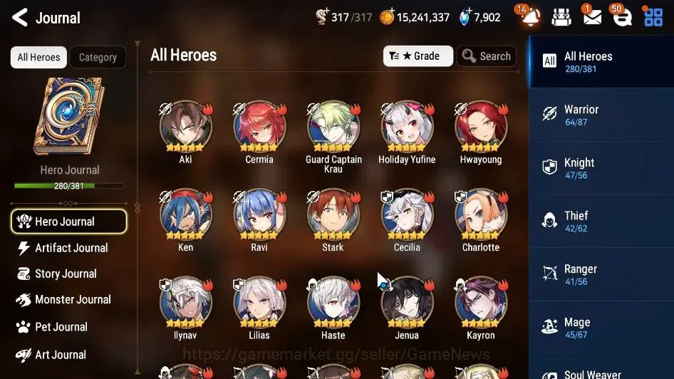 Epic Seven Accounts ASIA VERIF|36 ML(LOTScales,BArunka,Har Setti,Etc)+ image 10