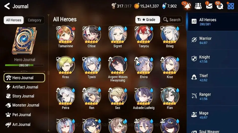 Epic Seven Accounts ASIA VERIF|36 ML(LOTScales,BArunka,Har Setti,Etc)+ image 12